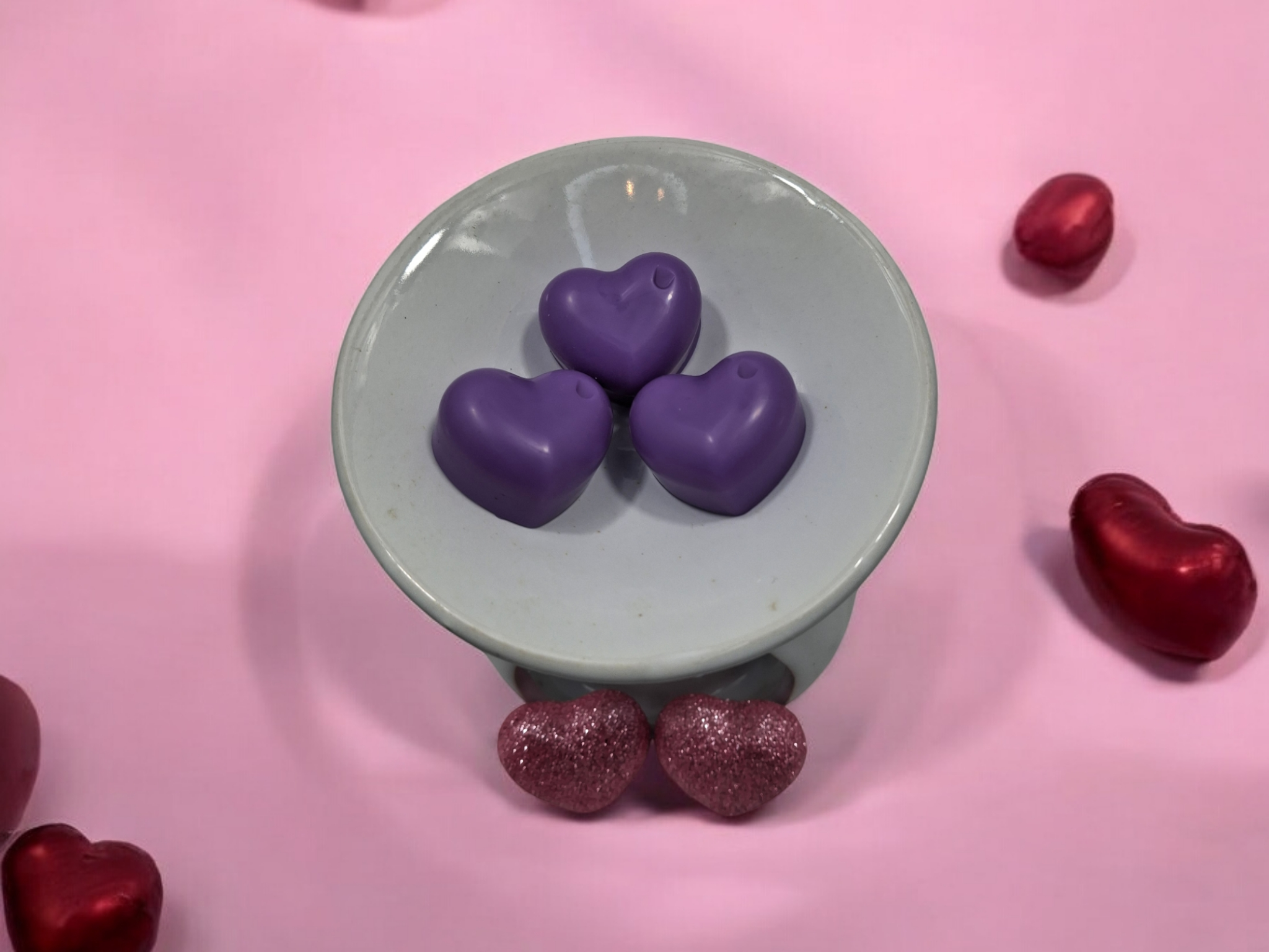 Wax Melts "Smooth Hearts - Arctic Rose"