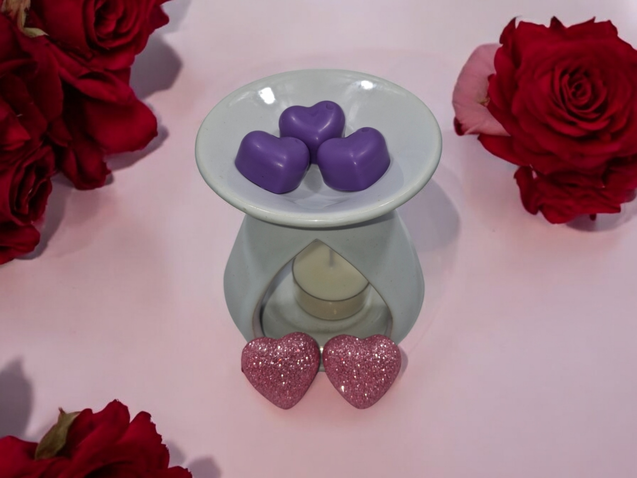 Wax Melts "Smooth Hearts - Arctic Rose"
