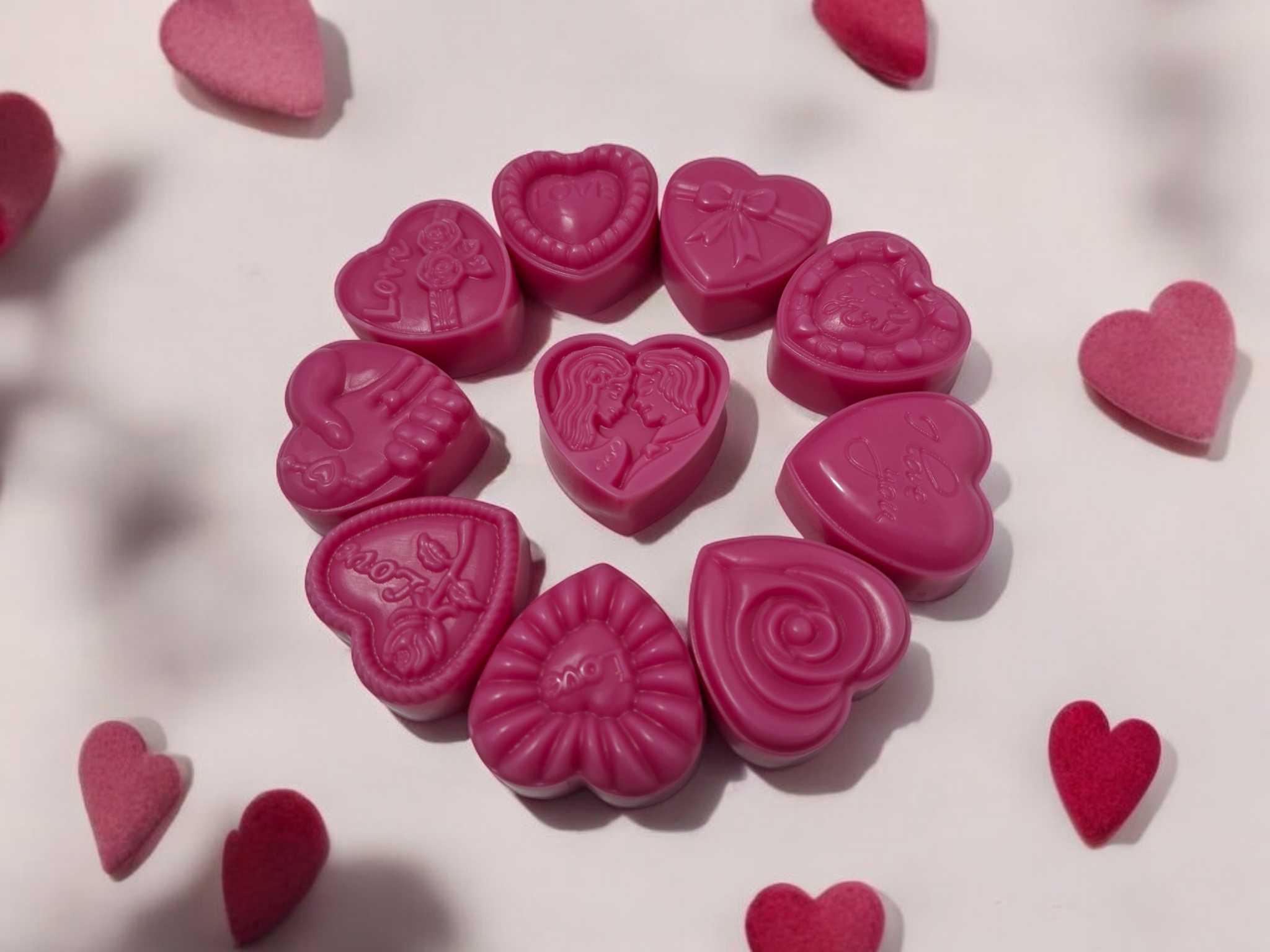 Wax Melts "Artisitc Hearts - Love & Happiness"