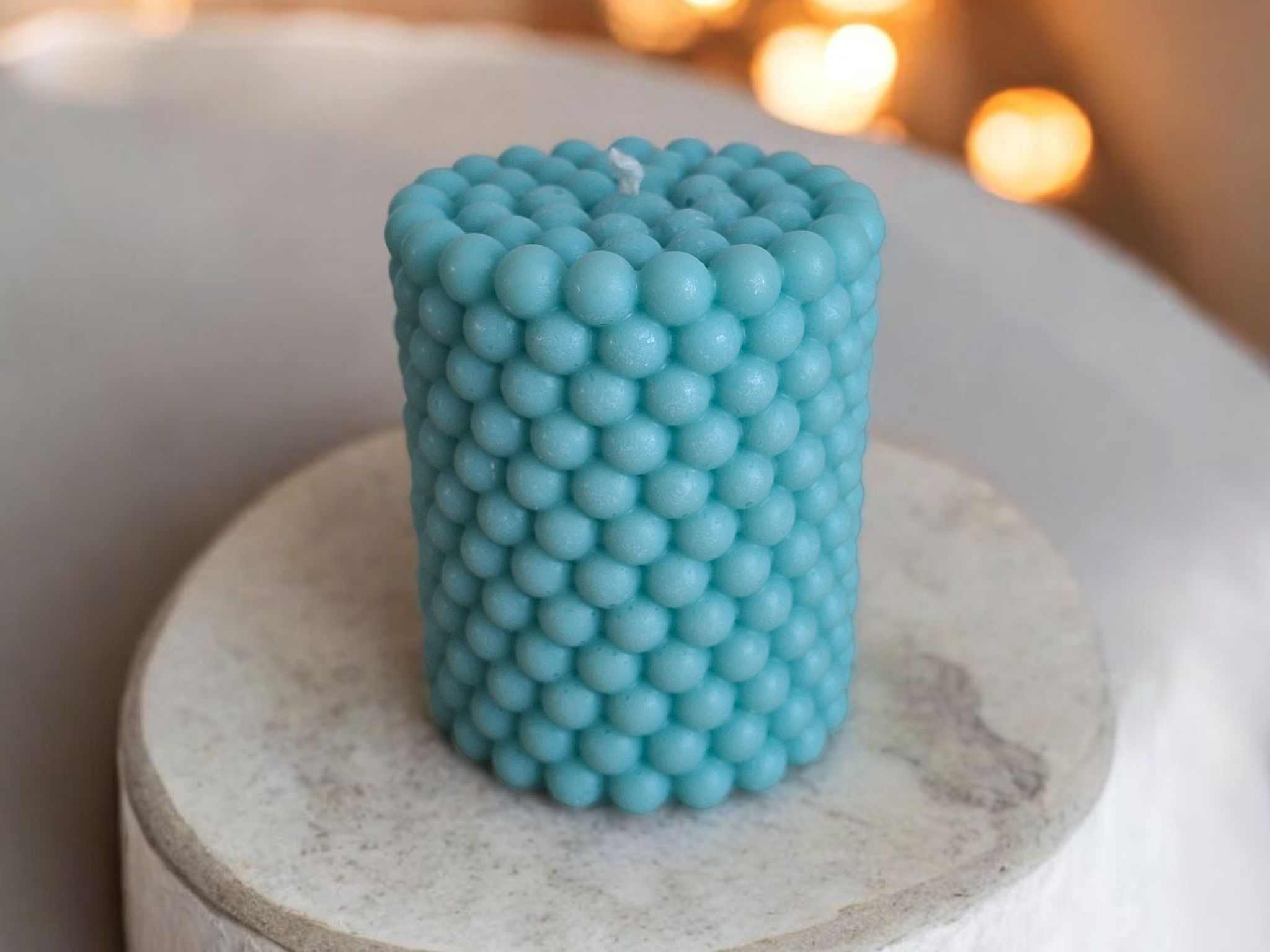 Cilinder bolletjes kaars