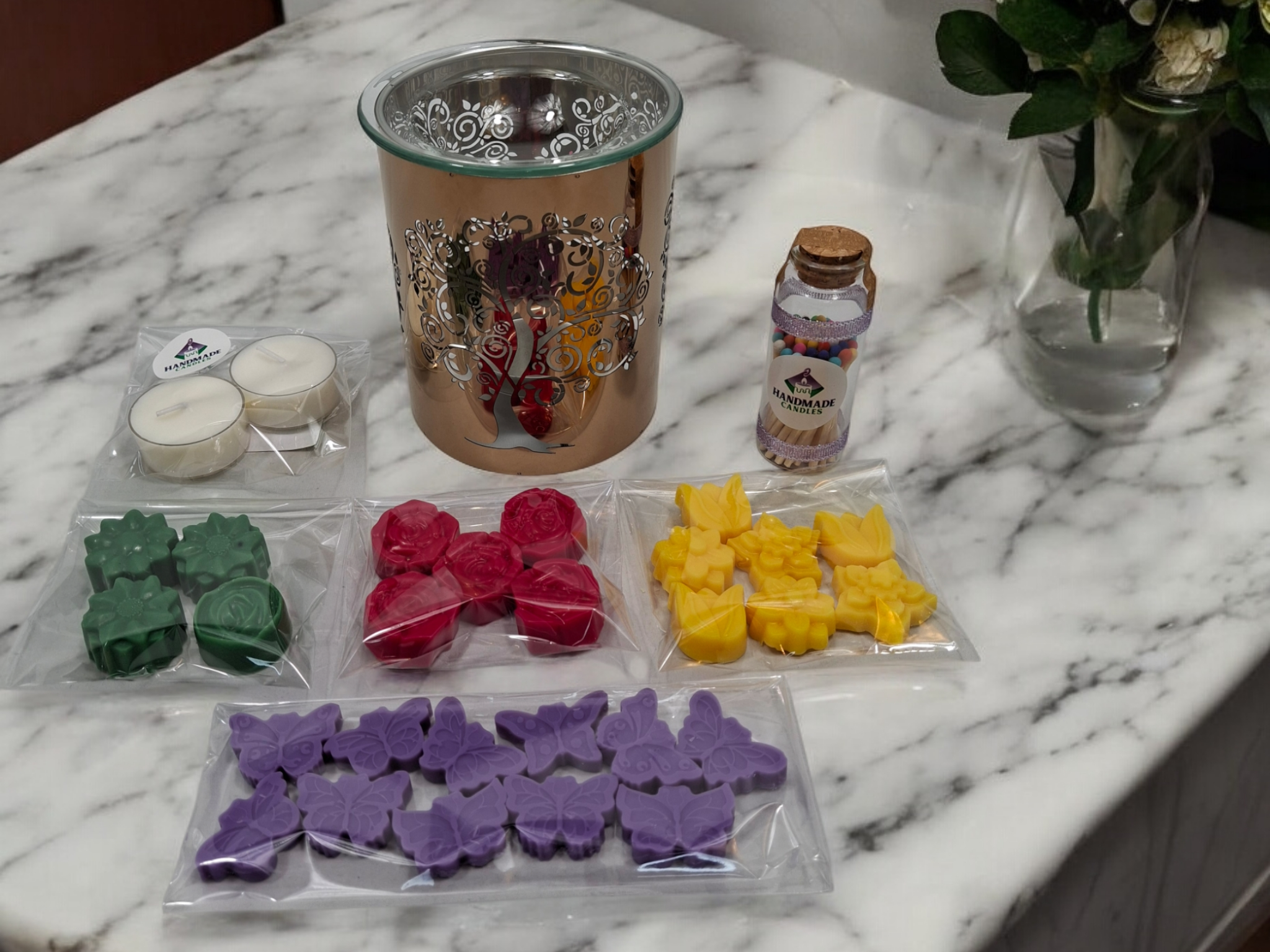 Cadeauset 'Sacred Tree met Wax Melts'